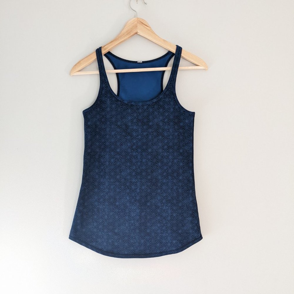 Lululemon | Sashico Star Blue Cool Racerback Tank